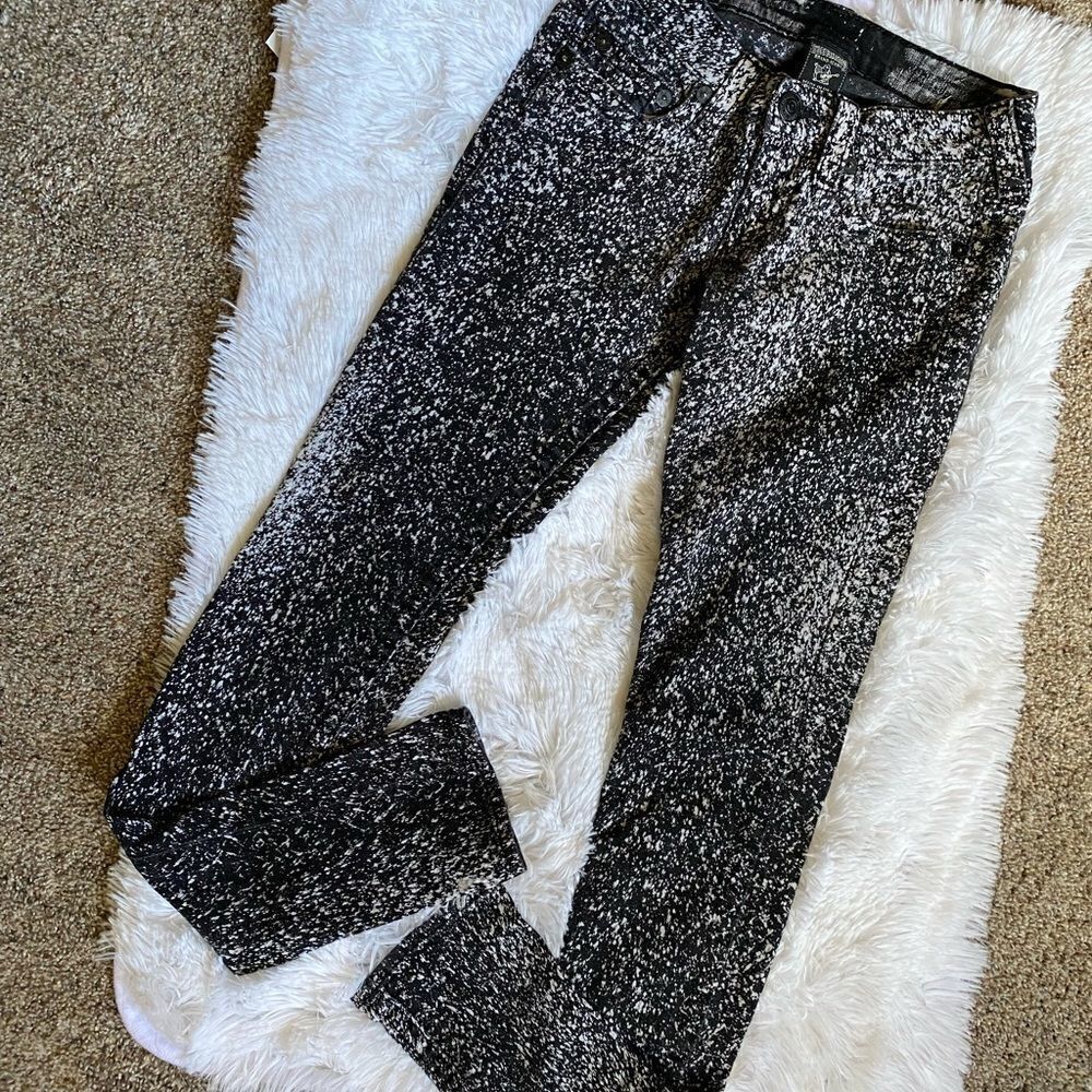 ‎True Religion Bleach Splatter Jeans